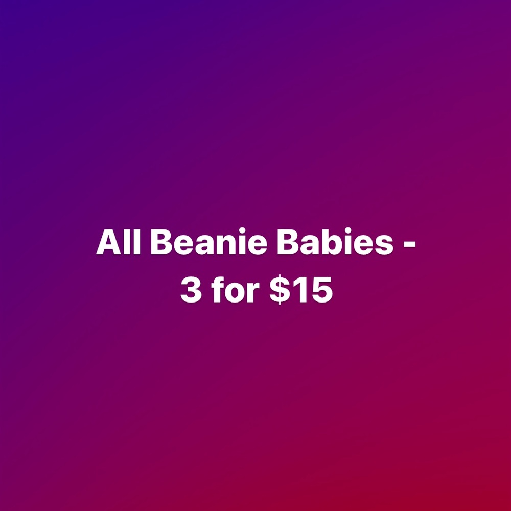 Ty Beanie Babies